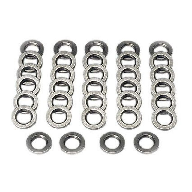Moroso Performance 38300 Rondelle de Boulon de Culasse 7/16 Pouces; Chanfreiné; Acier Chromé Moly; Lot de 34