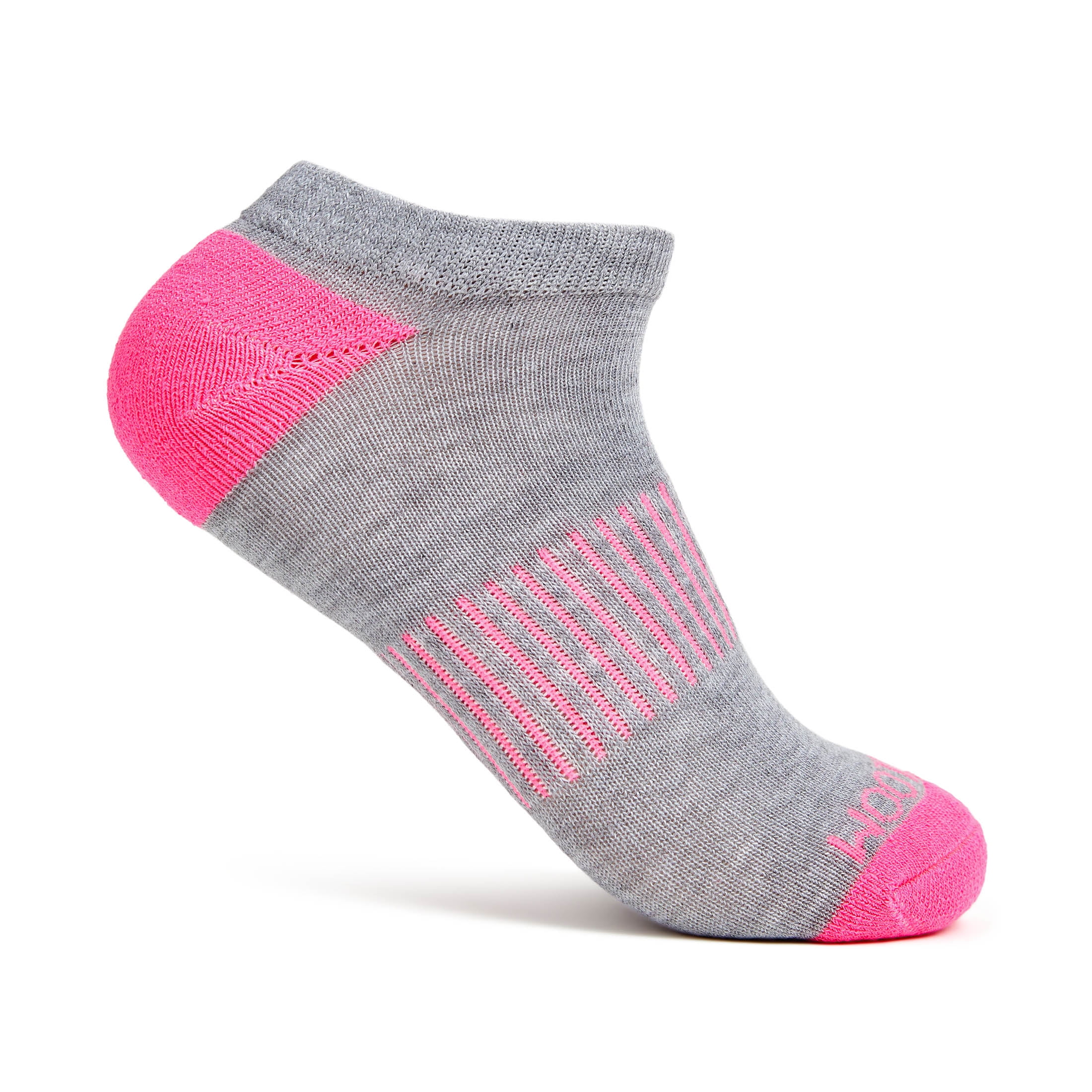 Fruit of the Loom Womens Value No-Show Socks, 3 Pack,Sock Sizes 4-10