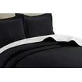 thumbnail image 2 of Chezmoi Collection Mesa 3-piece Oversized Reversible Bedspread Coverlet Set, 2 of 6