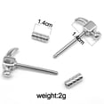 thumbnail image 3 of Nipple Ring Nipple Piercing, Stainless Steel Nipple Ring Body Jewelry 2 Pack, 3 of 6