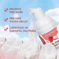 thumbnail image 5 of Jaysuing Of Children's Foam Toothpaste Teeth Cleansing Whitening Anti-cavity Fruit Flavored Mousse Toothpaste | style 3, 5 of 5