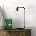 thumbnail image 6 of Evelyn&Zoe Mid-Century Modern Metal Table Lamp with Seeded Glass Shade, 6 of 9