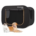 thumbnail image 1 of Jaula para Perros KingCamp XXL, Tienda Perrera Plegable y Rápida Montaje Negra, 1 of 8