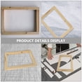 thumbnail image 2 of 2Pcs Screen Printing Frame Wooden Screen Printing Frame Professional Screen Printing Wood Frame, 2 of 8