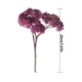 thumbnail image 3 of Artificial Rice Seed Fruit Flower flower artificial Rustic Fake Flower Wedding Party Floral Decor Home Ornament, Purple, 3 of 5