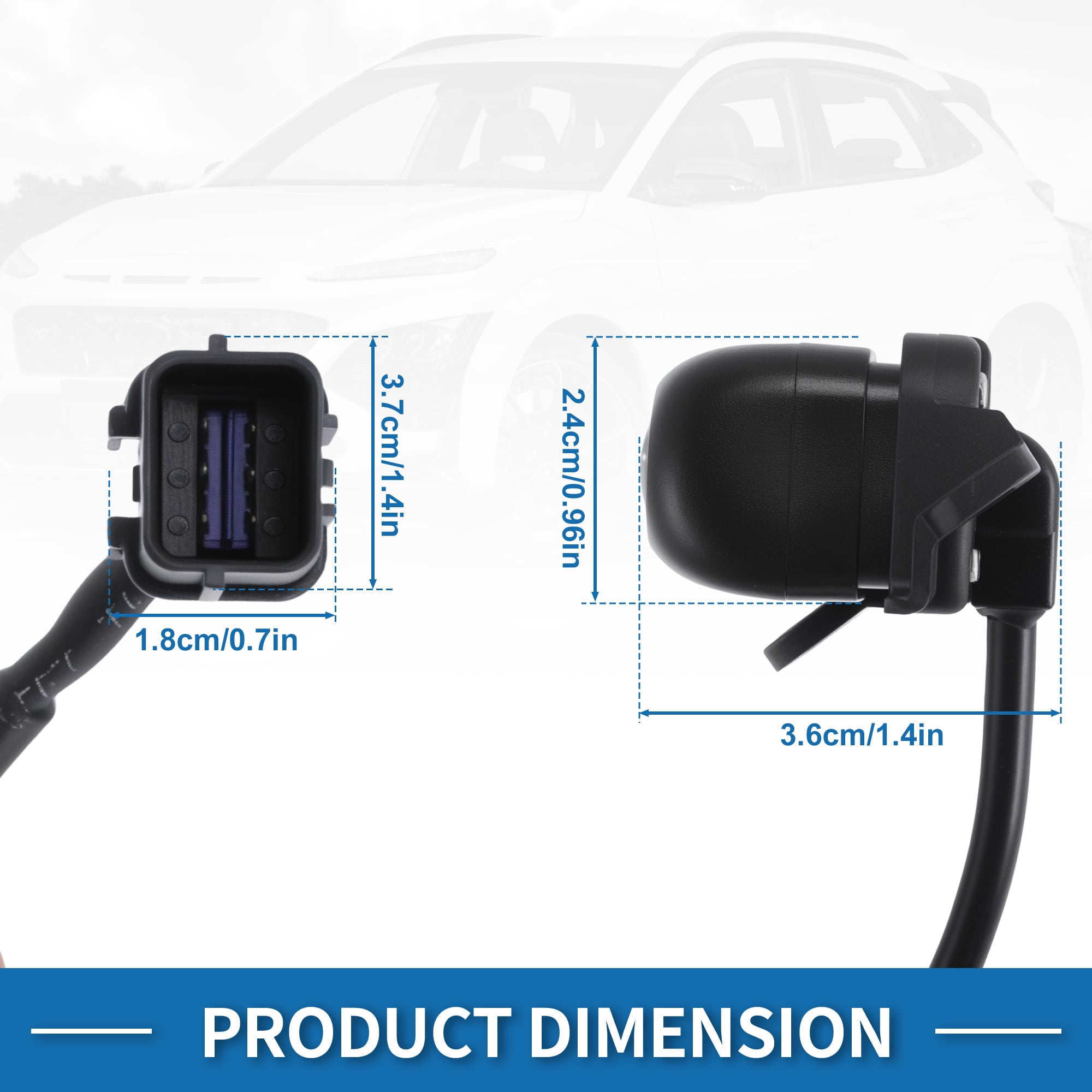 Unique Bargains Rear View Camera for Hyundai Kona 2018 2019 2020 2021 95760-J9000