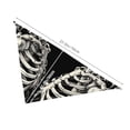 thumbnail image 5 of Bingfone Skeletons Love Flowers -Washable Dog Scarf Triangle Adjustable Puppy Bandana Bib Handkerchief for Medium Large Dog Cat, 5 of 8