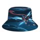 thumbnail image 1 of Greninja Sombrero bucket para adultos, gorra de protección solar, sombrero de pescador plegable para viajes al aire libre, pesca y actividades de verano, 1 of 6