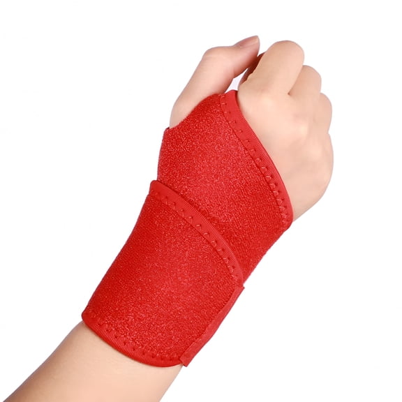 XIRQI Wrist Brace Carpal Tunnel Wrist Brace Wrist Support Wrist Splint Hand Brace Wrist Brace for Carpal Tunnel, Red, 1Pc