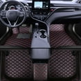 thumbnail image 3 of Tuqiang Custom Car Floor Mats for Ford Mustang 2015 2016 2017 2018 2019 Auto Foot Mat Black Red, 3 of 9