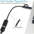 thumbnail image 3 of BEMS-Adaptador negro CLAMP USB C/Micro USB a USB, Micro USB/USB-C a, 3 of 5