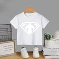 thumbnail image 3 of Camiseta de verano 100 % algodón para niños, jersey de cuello redondo para bebés y niños pequeños, chaqueta cómoda para adolescentes, camiseta para niños y niñas, 3 of 5