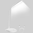 thumbnail image 1 of LED Desk Lamp, Led Book Reading Lamp with USB Cable, 20 LEDs, 3 Brightness Levels, 360 Flexible, 500mAh, Touch Control, Eye Protection, For Learning, Reading, 1 of 5