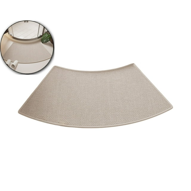 Dvruxg Linen Bathroom Rug, Absorbent Mat, Machine Washable Floor Carpet for Home Entrance Use