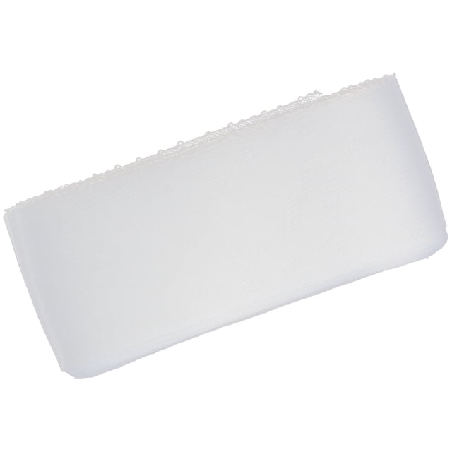 Crinolina Caballo de pelo 8cm Fajas Decoración Blanco