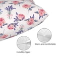 thumbnail image 3 of Yiaed Lavender Flowers Print Brushed Microfiber Envelope Pillowcases, Standard,Envelope Closure Pillow Cases(No pillow core)-20"x30", 3 of 6