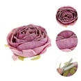 thumbnail image 3 of Unique Bargains 1 Pc Fashion Simulation Rose Hair Clips Hairdo Clip Dark Purple, 3 of 5