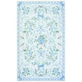 thumbnail image 2 of Wonnitar 3'x 5' Floral Area Rugs for Bedroom, Cute Bow Accent Rugs for Kids Room, Washable Carpet Non Slip Low Pile for Nursery Room, Playroom, Vanity Room Purple, 2 of 10
