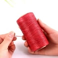 thumbnail image 2 of Amdohai 150D Waxed Cords Polyester Leather Sewing Thread All Purpose Flat Wax Stitching Strings for Bookbinding Macrame Handcraft DIY Bracelets, 2 of 8