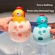 thumbnail image 2 of Baby bath water toy - Duck Bathtub & Pool Toys - Realistic Walking Duck | Waterproof Baby Bath Toys, Gift for Toddler Boys & Girls（whith）, 2 of 5