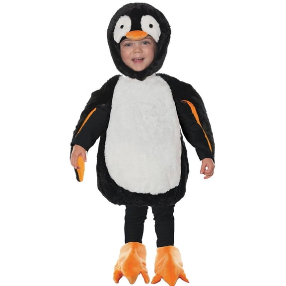 Underwraps Kids' Penguin Costume- Size 6-8