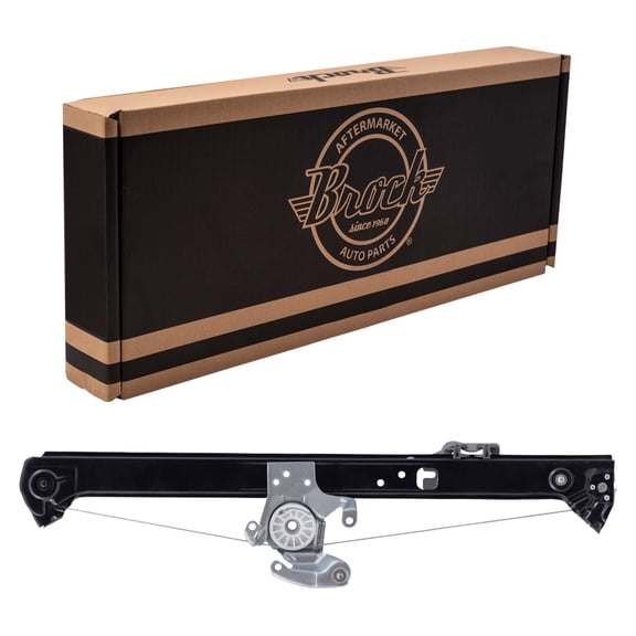 Brock Window Regulator w/o Motor for 2000-2006 X5 Rear Right 51357125060
