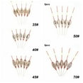 thumbnail image 4 of 5pcs High Quality Carp Durable Portable Fishing Floats Balsa Flotteur wooden Balsa Wood 18, 4 of 8