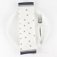 thumbnail image 4 of 12*13.8 Inch Simple Teapot Plate Small Flower Cotton Linen Mat Cloth Napkin for Family  Parties  Weddings  Restaurant  Holiday Dinner, 4 of 11