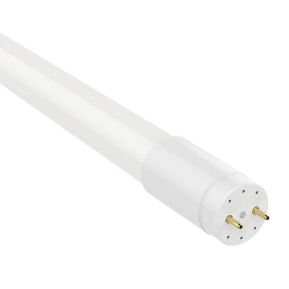 Good Bulb 15W LED T8 Linear Tube Light 5000K Single End Bypass G13 Base Non Dimmable 4-Pack