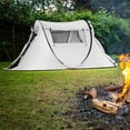 thumbnail image 3 of Pop Up Camping Tent, 2-4 Person Instant Tent, Waterproof PU 2000MM, Spacious Ventilated Automatic Setup Tent with 2 Doors & 2 Windows, Portable Lightweight for Outdoor Camping Hiking Beach, 3 of 20