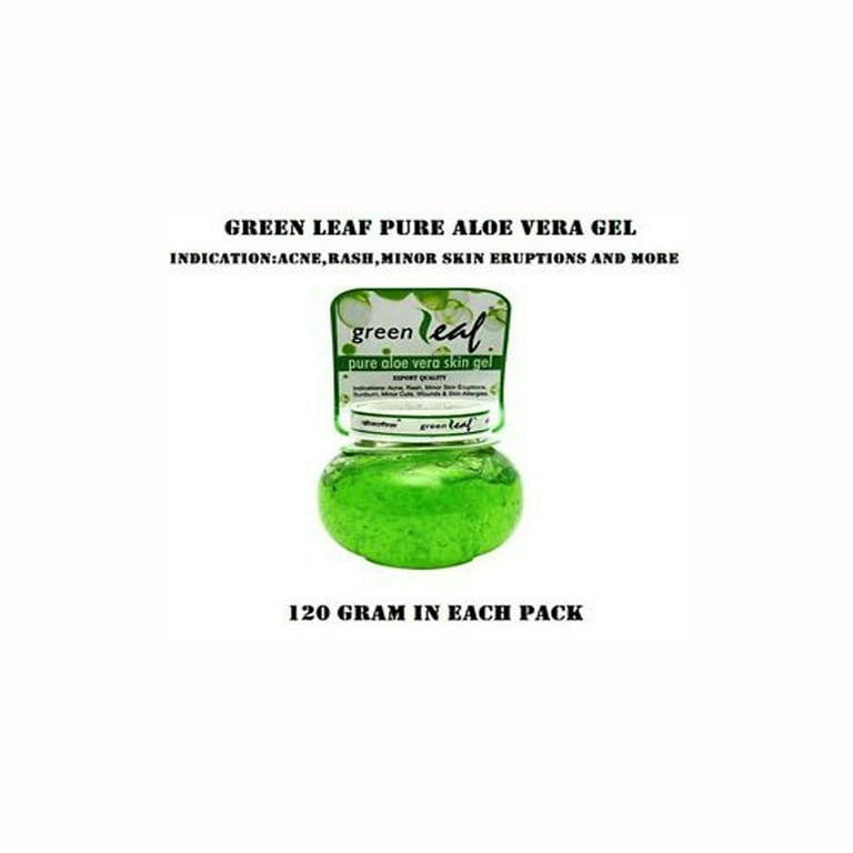Green leaf sale aloe vera gel