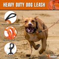 thumbnail image 4 of GHSDFBB Dog Leash for Large and Medium Dogs, 5 FT Reflective Rope Leash for Big Dogs Strong Pet Lead with Soft Padded Anti Slip Comfortable Handle Heavy Duty Suitable for Hiking & Training (Oran, 4 of 7