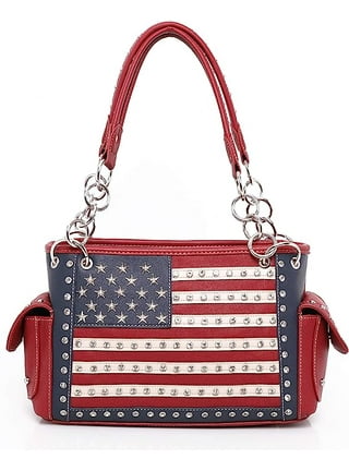 Vintage american flag 2025 purse