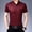 Red, variant on Mens Casual Button Down Shirts Summer Business Short Sleeves Collar Tuxedo her's Day Tops Sportwear