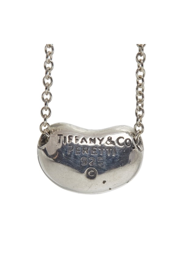 Pre-Owned Tiffany & Co. Bean Necklace in 925 Sterling Silver for Women (Good)