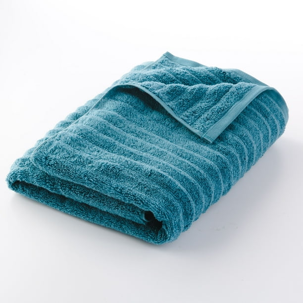 Mainstays Performance AntiMicrobial Textured Bath Towel, 54" x 30