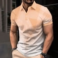 thumbnail image 5 of Vetsdori Mens Polo Shirts Summer Pullover Work Mesh Quick Dry Short Sleeve Casual Button up Print T-Shirts for Men Gift for Men, 5 of 8