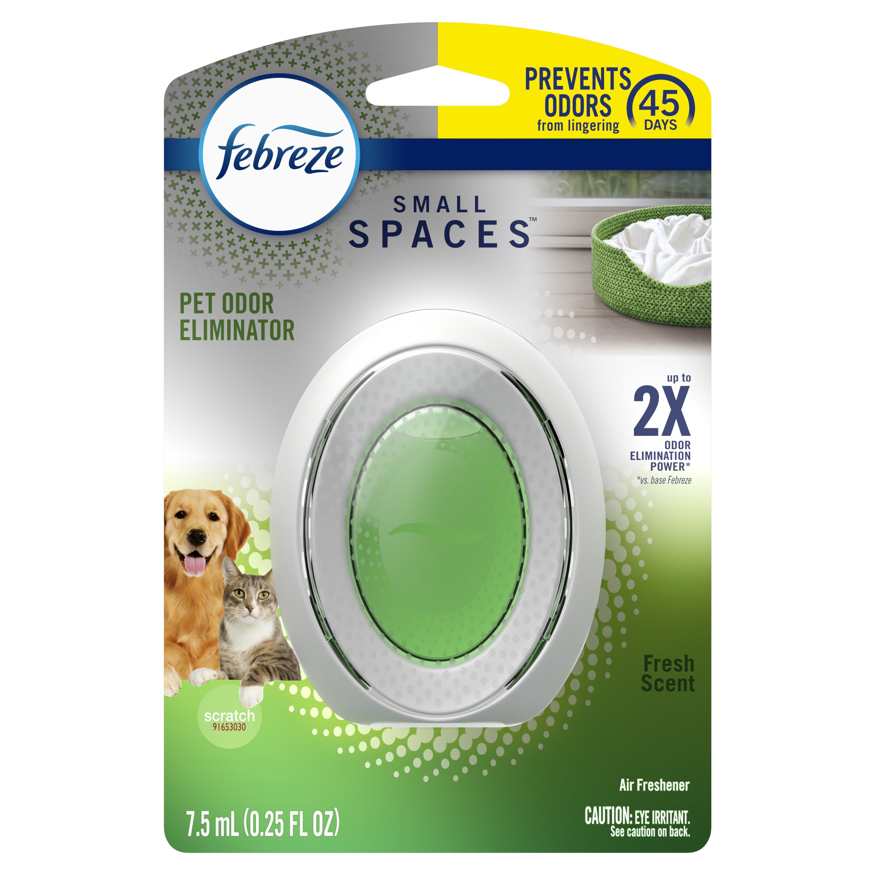 Febreze Smallspaces Air Freshener, Pet Odor Eliminator, 1 Ct Walmart