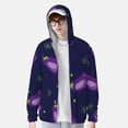 thumbnail image 4 of Easygdp Eggplant Lightweight Long Sleeve Sun Shirt Sports long-Sleeved Sun Protective Clothing, Quick Drying Breathable - Small, 4 of 9