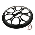 thumbnail image 6 of jiaping 10" Subwoofer Speaker Net Grill Grille Protective Cover Black with Light 10inch, 6 of 9