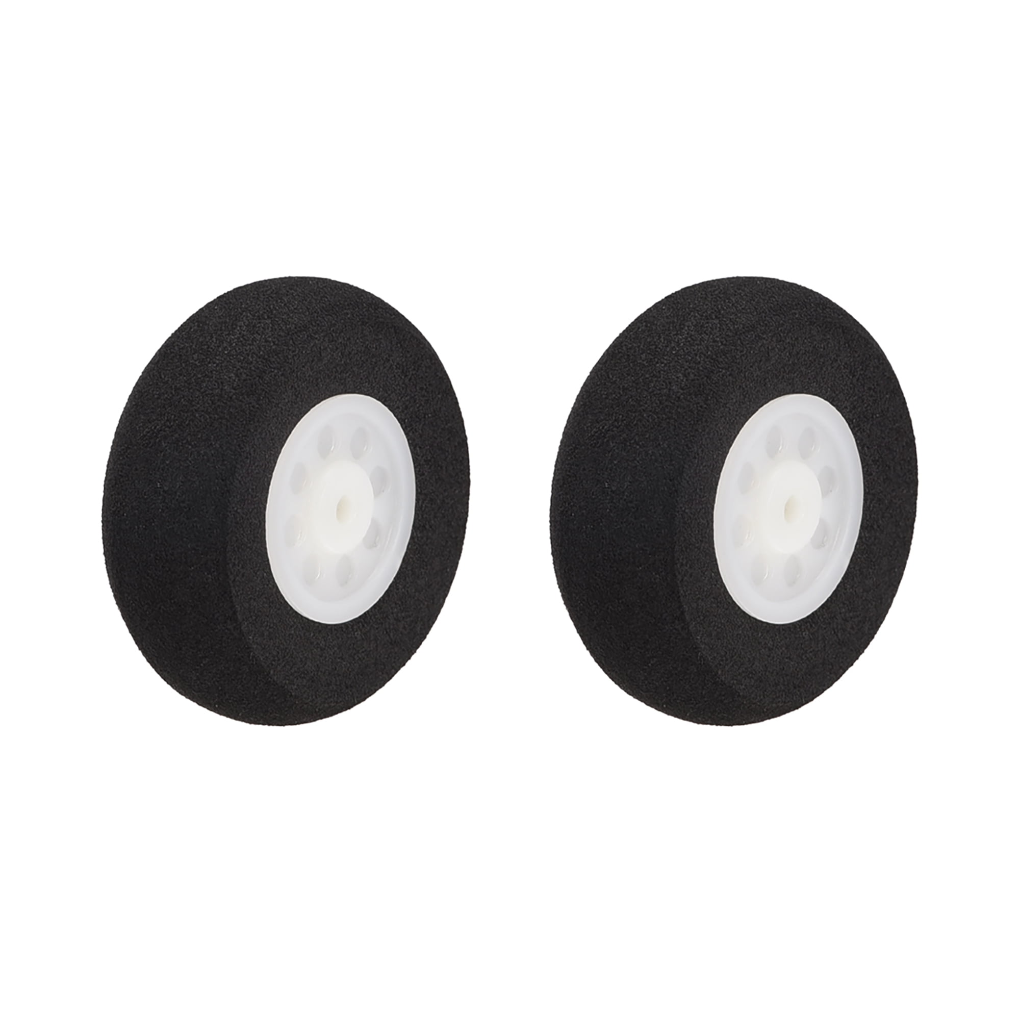 RC Airplane Wheels 2PCS RC Airplane Aircraft Sponge Wheels 1.18 inch x 0.07 inch