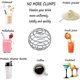 thumbnail image 3 of 2 piezas de bola mezcladora de acero inoxidable para botellas - Bola batidora de proteínas para licuadora, bola batidora de alambre, 3 of 5