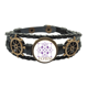 thumbnail image 1 of Pulsera marina tejida en cuero, 1 of 4