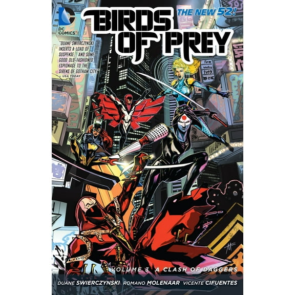 Birds of Prey (DC Comics)(Paperback): A Clash of Daggers (Series #03) (Paperback)