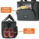 thumbnail image 5 of Bolsa térmica blanda plegable Cooler OPUX para 18 latas, color gris, 5 of 7