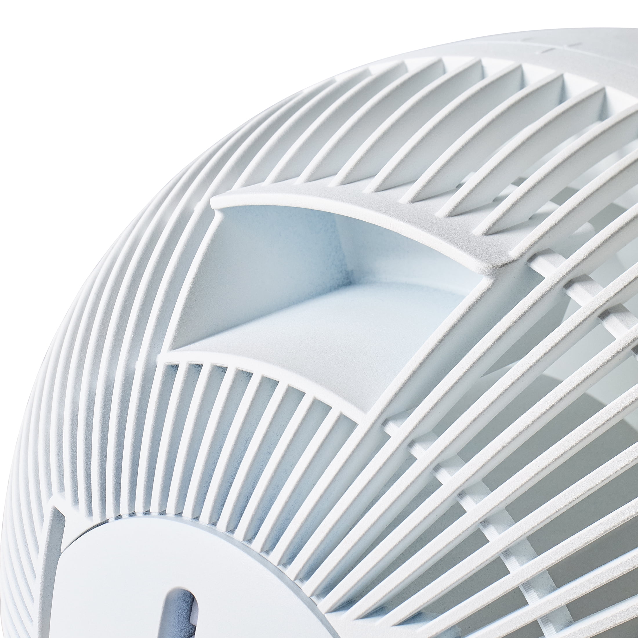Better Homes & Gardens 7Inch Circulating Fan, Juliet Collection, White and Light Honey