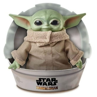 Star Wars Grogu Plush Toy, 11-In Yoda Baby Figure From The