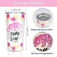 thumbnail image 3 of Mama Bear Mug - Gifts for Mom Mothers Day Gifts Birthday Gifts for Mom New Mom Gifts Mom Birthday Gifts from Daughters Vacuum Insulated Stainless Steel Mama Bear Tumbler with Lid, 3 of 6