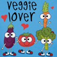 thumbnail image 3 of CafePress - Veggie Lover Women's Dark T Shirt - Women's Traditional Fit Dark T-Shirt, 3 of 4