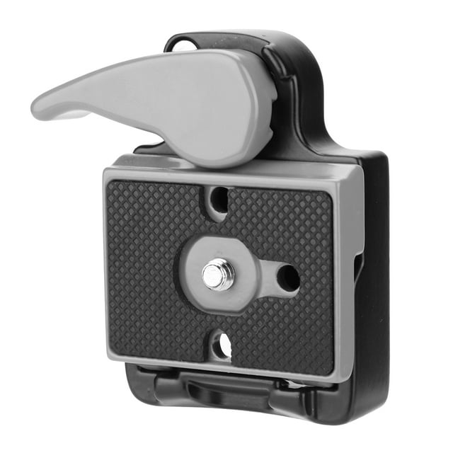 3/8'' Quick Release Plate, Durable Black Aluminum Alloy Tripod Quick Release Plate, For Camera
